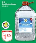 Aktuelles Distilliertes Wasser Angebot bei GLOBUS in Mannheim ab 1,59 €