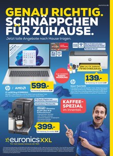 EURONICS Prospekt der Woche "GENAU RICHTIG. SCHNÄPPCHEN FÜR ZUHAUSE." Seite 1, 29.10.2025 bis 09.11.2025 für Kamenz Aktueller EURONICS Prospekt "GENAU RICHTIG. SCHNÄPPCHEN FÜR ZUHAUSE." Seite 1 von 14 Seiten für Kamenz