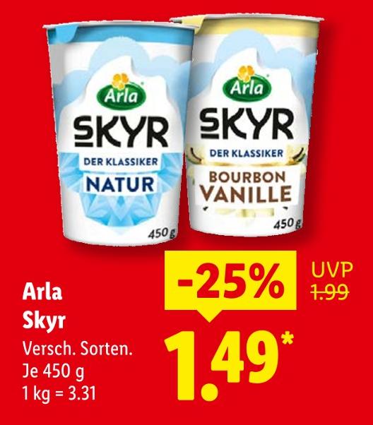 Skyr Bourbon Vanille