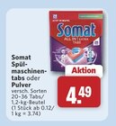 Aktuelles Spülmaschinentabs oder Pulver Angebot bei combi in Hannover ab 4,49 €