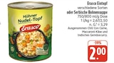 Hühner Nudel-Topf im Angebot bei nah und gut in Würzburg Hühner Nudel-Topf Angebote von Erasco bei nah und gut Würzburg für 2,00 €