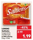 Saltletts bei Kaufland im Schmelz Prospekt für 1,19 €