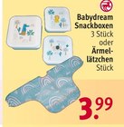 Snackboxen oder Ärmellätzchen bei Rossmann im Norden Prospekt für 3,99 €