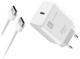 20W USB-C Ladegerät + einem Kabel Kit Apple, Weiß im MediaMarkt Saturn Prospekt 20W USB-C Ladegerät + einem Kabel Kit Apple, Weiß von CELLULAR LINE im aktuellen MediaMarkt Saturn Prospekt für 12,00 €