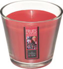 Bougie parfumée Nina verre en promo chez Maxi Bazar Bougie parfumée Nina verre dans le catalogue Maxi Bazar