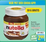 Nuss-Nugat-Creme Angebote von Nutella bei EDEKA Schorndorf für 2,99 €