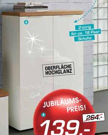 Schuhschrank „IDEA“ bei Zurbrüggen in Castrop-Rauxel Schuhschrank „IDEA“ im Angebot bei Zurbrüggen Castrop-Rauxel für 139,00 €