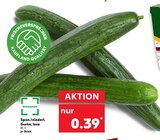 Gurke im Kaufland Prospekt Gurke im aktuellen Kaufland Prospekt für 0,39 €