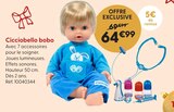 Bobo - CICCIOBELLO - La Grande Récré Bobo - CICCIOBELLO à 64,99 € dans le catalogue La Grande Récré