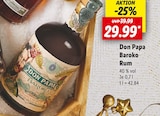 Baroko Rum Angebote von Don Papa bei Lidl Hof für 29,99 €