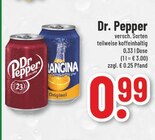 Dr. Pepper oder Orangina bei Trinkgut im Brüggen Prospekt für 0,99 €