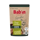 BABIN-Pâtée pour chat à l'agneau terrine Bab'in Signature - 80 g - Botanic BABIN-Pâtée pour chat à l'agneau terrine Bab'in Signature - 80 g à 1,59 € dans le catalogue Botanic