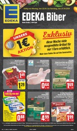 Aktueller EDEKA Supermärkte Prospekt für Spalt: Wir lieben Lebensmittel! mit 26} Seiten, 22.04.2024 - 27.04.2024