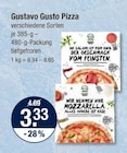 Pizza im V-Markt Prospekt Pizza von Gustavo Gusto im aktuellen V-Markt Prospekt für 3,33 €