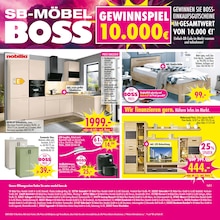 Bett im SB Möbel Boss Prospekt "GEILE PREISE!" mit 12 Seiten (Leverkusen)
