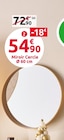 Miroir Cercle en promo chez Mr. Bricolage Sarcelles à 54,90 €