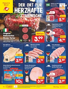 Rindfleisch im Netto Marken-Discount Prospekt "Aktuelle Angebote" mit 56 Seiten (Trier)