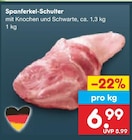 Aktuelles Spanferkel-Schulter Angebot bei Netto Marken-Discount in Dresden ab 6,99 €