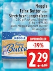 Feine Butter oder Streichzart ungesalzen Angebote von Meggle bei EDEKA Hamm für 2,29 €