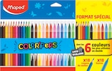 Promo 18 crayons de couleurs + 18 feutres format spécial à 1,19 € dans le catalogue Intermarché Express à Châtillon