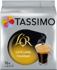 Café long classique - Tassimo L'Or en promo chez Lidl Marseille à 2,06 €