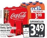 Aktuelles Coca-Cola, Fanta, Sprite oder mezzo mix Angebot bei EDEKA in Ravensburg ab 3,99 €