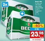 Pils im Angebot bei Netto Marken-Discount in Halver Pils Angebote von Beck's bei Netto Marken-Discount Halver für 23,98 €