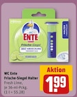 Frische-Siegel Halter Fresh Lime Angebote von WC Ente bei REWE Köln für 1,99 €