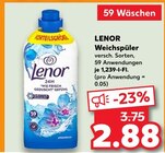 Aktuelles Weichspüler Angebot bei Kaufland in Leverkusen ab 2,88 €