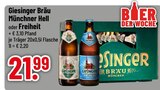 Münchner Hell von Giesinger Bräu im aktuellen Trinkgut Prospekt für 21,99 €