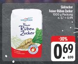 EDEKA Schwarzenbach - Feiner Rüben Zucker Angebot im Prospekt Feiner Rüben Zucker bei EDEKA im Schwarzenbach Prospekt für 0,69 €