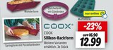 Silikon-Backform von COOX im aktuellen Lidl Prospekt für 12,99 €