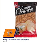 Röstzwiebeln im Action Prospekt Röstzwiebeln von King's Harvest im aktuellen Action Prospekt für 1,19 €