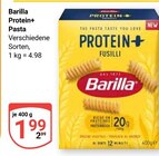 Protein+ Pasta im Angebot bei GLOBUS in Gera Protein+ Pasta Angebote von Barilla bei GLOBUS Gera für 1,99 €