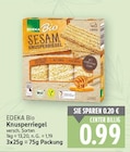 Sesam Knusperriegel von EDEKA Bio im aktuellen E center Prospekt