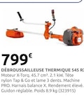Débroussailleuse Thermique 545 RX - Rural Master à Toulouse Débroussailleuse Thermique 545 RX en promo chez Rural Master Toulouse à 799,00 €