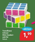 Glitzer Mini Zauberwürfel von Trendhaus für 1,99 € bei budni im Angebot Glitzer Mini Zauberwürfel von Trendhaus im aktuellen budni Prospekt