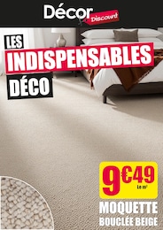 Prospectus Décor Discount à Lattes, "LES INDISPENSABLES DÉCO", 1 page, 28/12/2025 - 31/01/2026