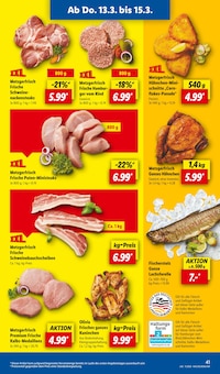 Schweinefleisch im Lidl Prospekt "LIDL LOHNT SICH" mit 62 Seiten (Kassel)