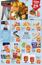 Lachs im REWE Prospekt in Rodgau Aktueller REWE Prospekt mit Lachs, "Dein Markt", Seite 18