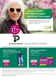 mea - meine apotheke Prospekt mit 4 Seiten