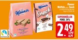 Waffeln oder Snack von Manner im aktuellen EDEKA Prospekt für 2,49 €