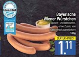 Bayerische Wiener Würstchen Angebote bei EDEKA Augsburg für 1,11 €