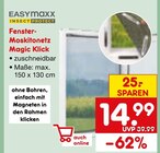 Fenster-Moskitonetz Magic Klick Angebote von EASYmaxx bei Netto Marken-Discount Oberursel für 14,99 €