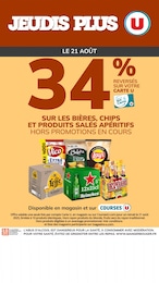 Catalogue Super U "JEUDI PLUS", 1 page, 19/08/2025 - 21/08/2025 Prospectus Super U "JEUDI PLUS", 1 page, 19/08/2025 - 21/08/2025