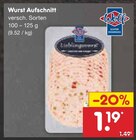 Aktuelle Wurst Angebote bei Netto Marken-Discount in Bremerhaven Aktuelles Wurst Aufschnitt Angebot bei Netto Marken-Discount in Bremerhaven ab 1,19 €