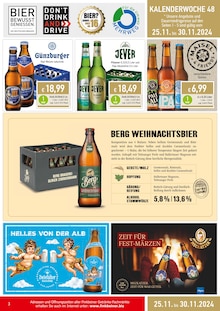 Bier im Finkbeiner Prospekt "Herzlich Willkommen" mit 14 Seiten (Kaufbeuren)