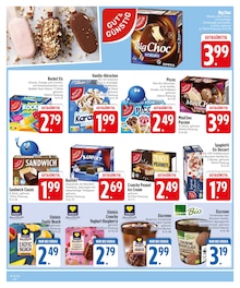 Eis im EDEKA Prospekt "5% MONTAGS-RABATT" mit 28 Seiten (München)