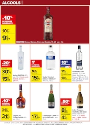 Prix et réduction Eristoff dans le prospectus Carrefour en cours Offre Eristoff dans le catalogue Carrefour du moment à la page 69