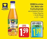 Saft, Nektar oder Fruchtsaftgetränk bei EDEKA im Nürnberg Prospekt für 1,39 €